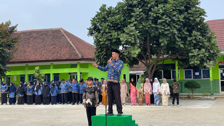 Patriotik, Gigih, Berempati: MTsN 2 Bandar Lampung Kobarkan Semangat Pemuda Indonesia