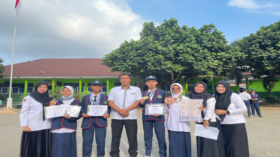 Siswa MTsN 2 Bandar Lampung Torehkan Prestasi Gemilang di Bidang Nonakademik.